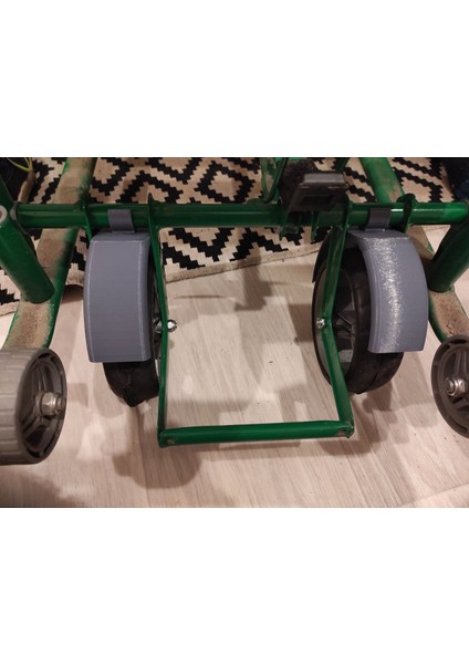 Yeni "nika Timka 5" Tekerlekleri ile Kızaklar Için Kanatlar (Çamurluklar) (Plastik Aparattır!!!)