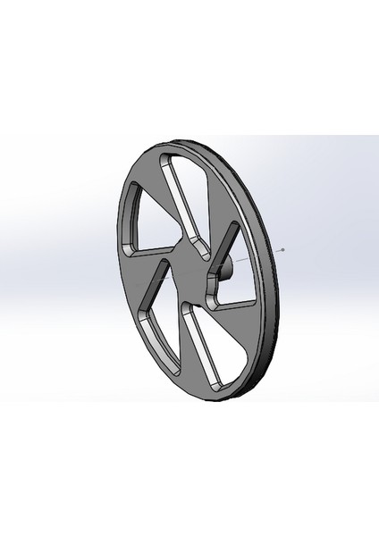 Yeni NEMA17 Şaftı Için Robot Tekerlek (Plastik Aparattır!!!)