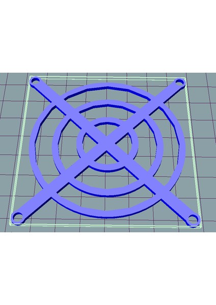 Yeni Fan Izgarası 80MM (Plastik Aparattır!!!)