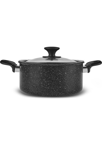 Biogranit Lena 9 Parça Isıya Dayanıklı Granit Kaplama Tencere Seti 18-22-26 cm Şık ve Dayanıklı Tasarım