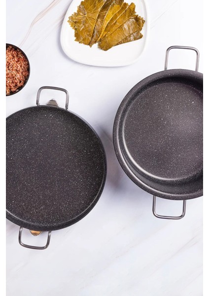 Mutfaksever BioGranit 26 cm Derin Sarma Tencere – Dayanıklı Granit Kaplama, Ergonomik Sap ve Kolay Temizlik