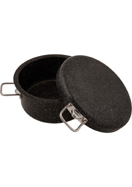 Mutfaksever BioGranit 26 cm Derin Sarma Tencere – Dayanıklı Granit Kaplama, Ergonomik Sap ve Kolay Temizlik