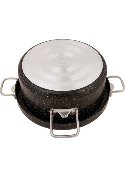 Mutfaksever BioGranit 26 cm Derin Sarma Tencere – Dayanıklı Granit Kaplama, Ergonomik Sap ve Kolay Temizlik