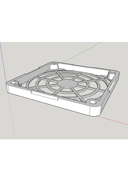 Yeni Fan Filtresi 80X80MM. (Filtre Için Kafes) (Plastik Aparattır!!!) fırsatları