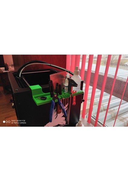 Yeni Flyingbear 4s Aracı Için Düzenleyici (Stand) (Plastik Aparattır!!!)