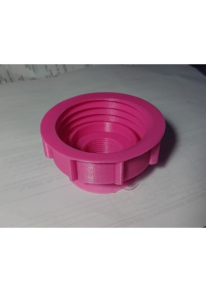 Yeni 3/4 Musluk Için Euro Küpünü Örtün - Euro Cube Cup 2" Ila 3/4 (Plastik Aparattır!!!)
