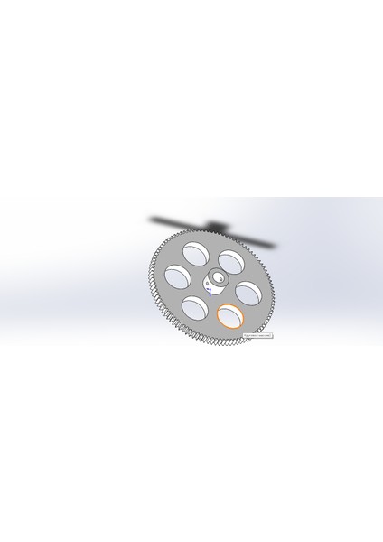 Yeni Dişli Rc Helikopter Caribou (Plastik Aparattır!!!)