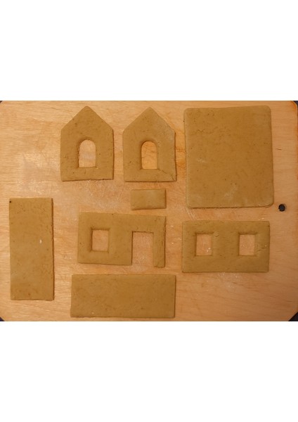 Yeni Zencefilli Kurabiye Ev Kalıbı (Plastik Aparattır!!!)