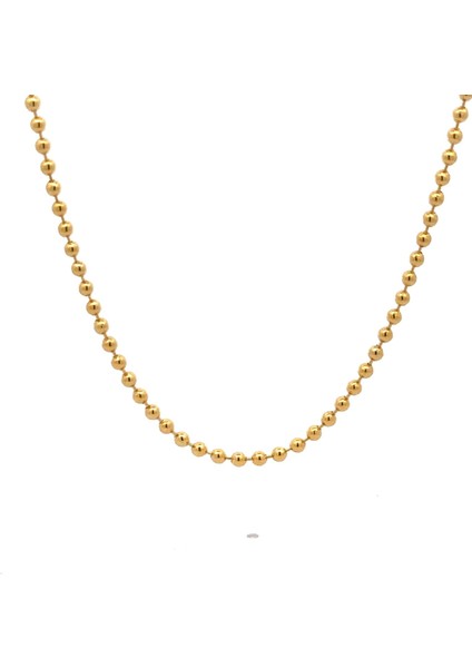 Tırnak Makası Model Şık Unisex Yeşil Altın Zincir Kolye