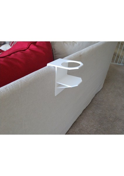 Yeni Ikea Ektorp Kanepe Bardak Tutucu, Bardaklık Beyaz 3795538 fiyatları