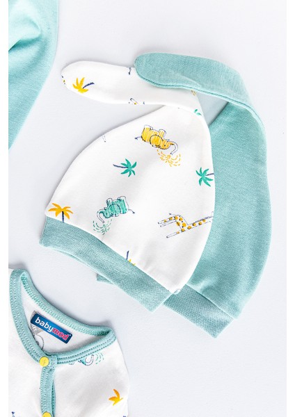 Zürafa Desenli Uzun Kollu 2'li Bebek Tulum Seti – Yumuşak ve Rahat Kumaş, Yeni Doğan ve Bebekler İçin indirimleri