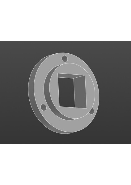 Yeni Profil Için Montaj Aparatı 20X20MM (Dolapta Askı) (Plastik Aparattır!!!)