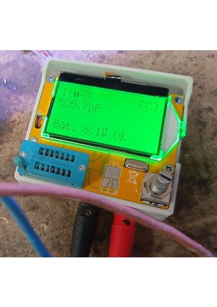 Yeni Test Cihazının Transistörü Için Gövde. (Plastik Aparattır!!!)