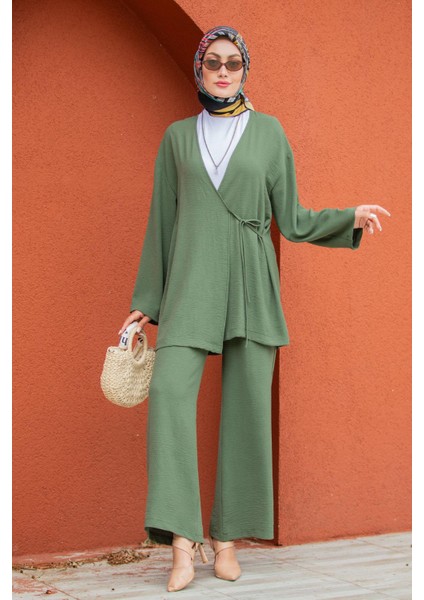 Beren Aerobin Kimono Takım-Mint