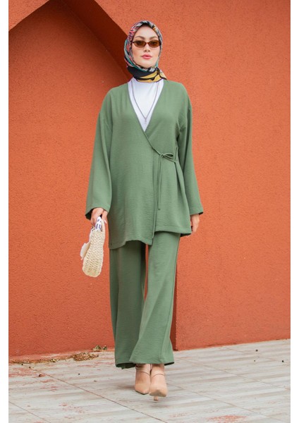 Beren Aerobin Kimono Takım-Mint fırsatları