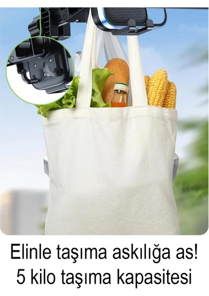 GA75 Motor Motosiklet Telefon Tutucu Tek El Kullanım Pazar Poşeti Askılıklı Ayna Montaj modelleri