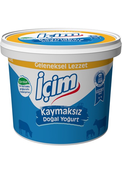 Içim Tam Yağlı Yoğurt 2 kg x 4 Adet