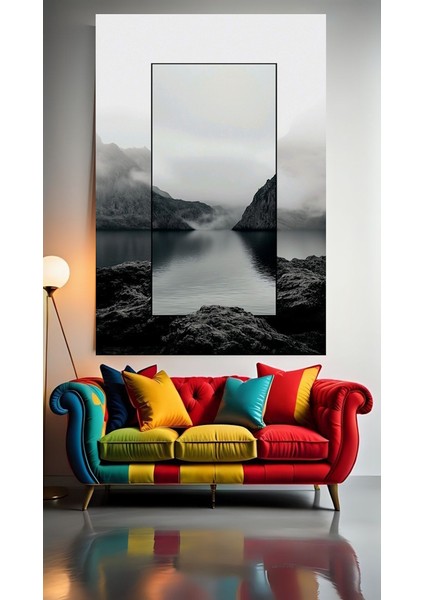 Başka Bir Boyut ve Manzara Ev Duvar Salon Güzellik Salonu Ofis Dükkan Dekarastabloyon Kanvas