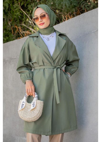 Keet Relax Mevsimlik Trençkot-Haki fiyatları