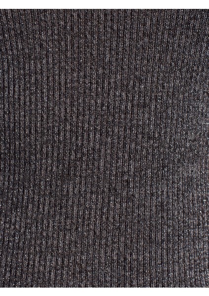 10803 V Yaka Simli Triko Kazak-Füme fırsatları