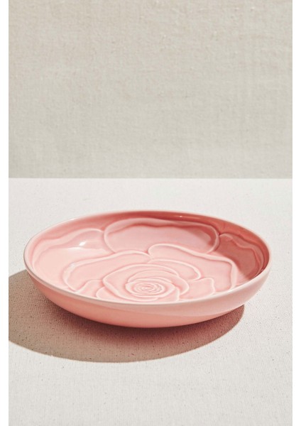 Rose Seramik Pasta Tabağı Pembe fiyatları