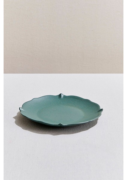Gothic Seramik Pasta Tabağı Yeşil fırsatları