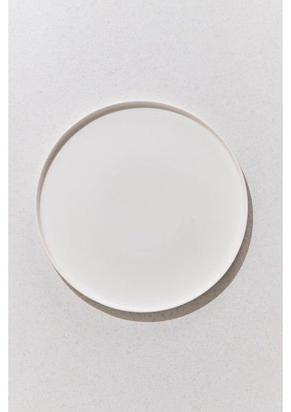 Solid Porselen Supla Tabak Beyaz