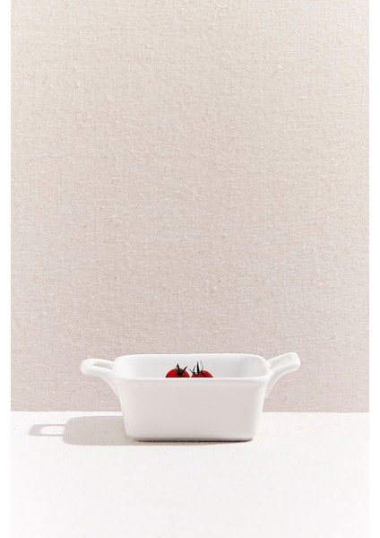 Tere Porselen Kulaklı Mini Tabak