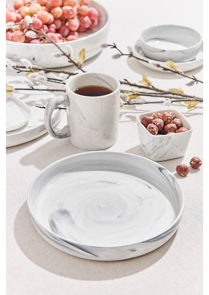 Marble Porselen Kase Beyaz fırsatları