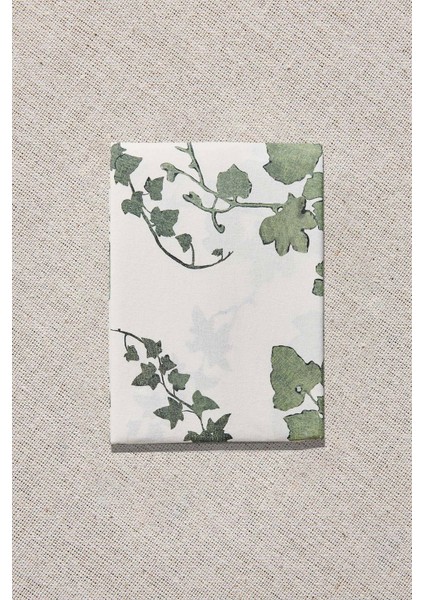 Bağbozumu Masa Örtüsü 160X240 cm Yeşil Beyaz