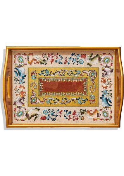 Çiçek Tepsi 41X28X7 cm indirimleri