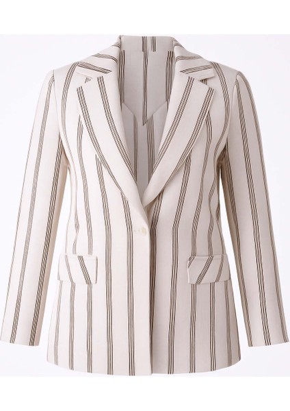 Çok Renkli Kadın Blazer Ceket 6520