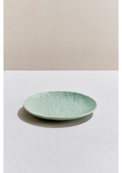 Mint Seramik Pasta Tabağı Yeşil fırsatları