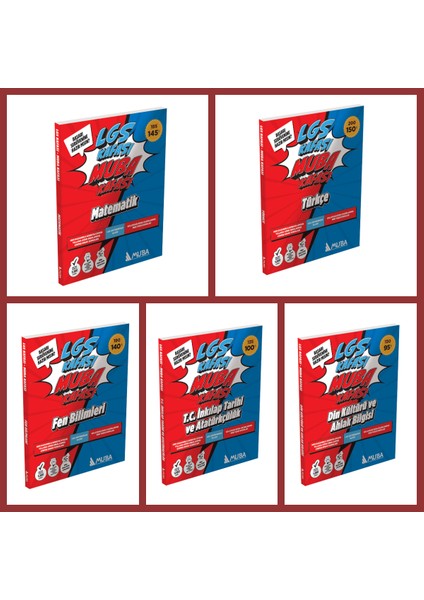 Lgs Kafası - Muba Kafası Full Set Soru Bankası !!!