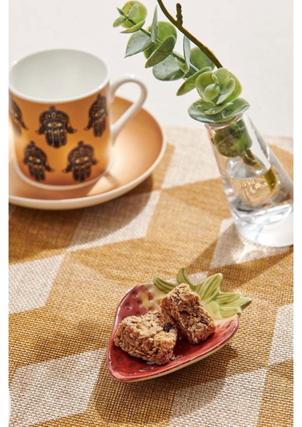 Çilek 2 Seramik Mini Tabak Kırmızı fiyatları