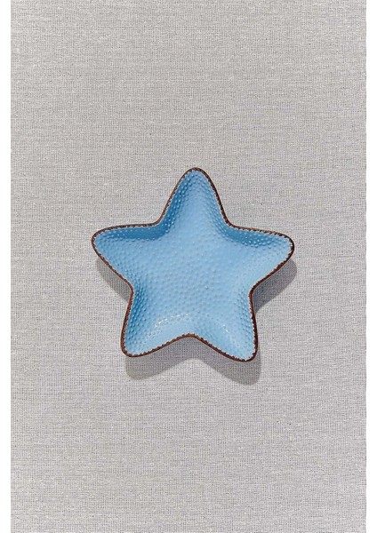 Starfish Seramik Tabak L Mavi fiyatları