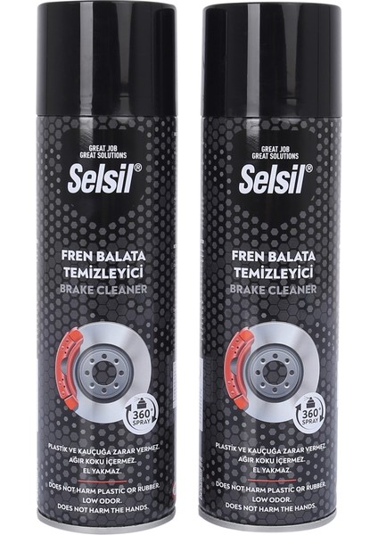 Fren Balata Temizleme Spreyi 500ML X2