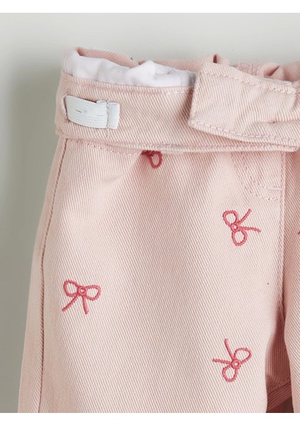 Lcw Kids Pembe Beli Lastikli Kız Çocuk Pantolon fiyatları