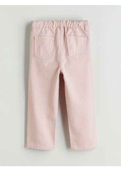 Lcw Kids Pembe Beli Lastikli Kız Çocuk Pantolon modelleri