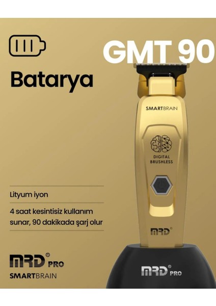 Smartbrain Tıraş Makinesi Gold Gmt-90