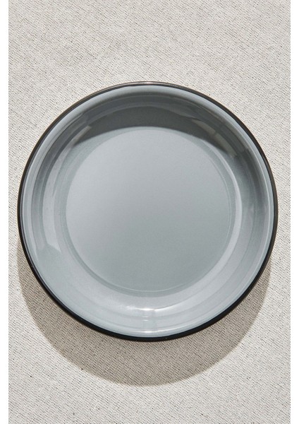 Electrum Seramik Mini Tabak Gri