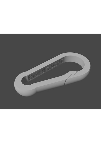 Yeni Anahtarlar ve Anahtarlıklar Için Karabina. (Plastik Aparattır!!!)