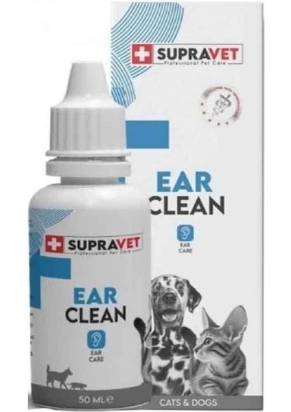 Ear Clean Kedi ve Köpek Kulak Temizleme Solüsyonu 50 Ml