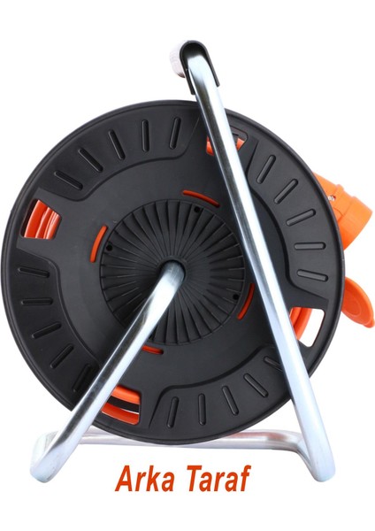 Plastik Makaralı Seyyar Kablo Uzatma Kablosu 3x2.5 mm Cca Kablo 40+2 Metre indirimleri