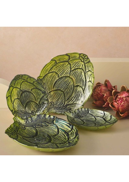 Enginar Tabak 25X20 cm Yeşil fiyatları