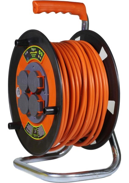 Seyyar Makaralı Uzatma Kablosu Kapaklı Termal Sigortalı Cca 20 Metre 3x1.5 mm fiyatları