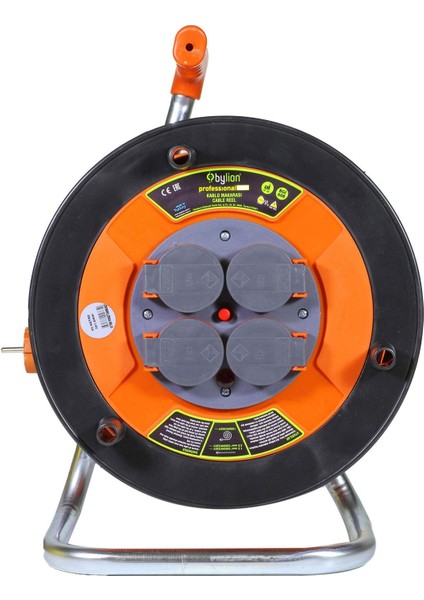 Seyyar Makaralı Uzatma Kablosu Kapaklı Termal Sigortalı Cca 20 Metre 3x1.5 mm fırsatları