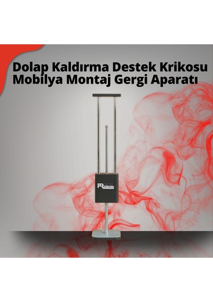 Dolap Kaldırma Destek Krikosu Mobilya Montaj Gergi Aparatı 1 Adet