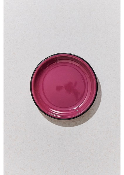 Electrum Seramik Mini Tabak Mor