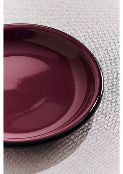 Electrum Seramik Mini Tabak Mor modelleri